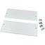 XMC0606-BS Snap-on cover, closed, BS, HxW=150x600mm, grey thumbnail 6