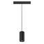 NUMINOS® S 48V TRACK DALI, pendant light, black / chrome, 16W, 1050lm, 3000K, CRI90, 40° thumbnail 2