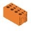 Printed circuit board terminals, 7.50 mm, Number of poles: 4, 180°, Solder pin length (l): 3.5 mm, tinned, orange, PUSH IN without actuator, Box thumbnail 1