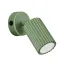 Wall lamp KARBON sage with a switch thumbnail 1