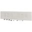 XTSZCSV4-H250W1000 Section wide cover, HxW=250x1000mm, IP42, grey thumbnail 1