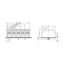 4-conductor chassis-mount terminal strip suitable for Ex e II applicat thumbnail 1