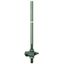 Air-termination rod StSt L 1000mm w. MV clamp StSt f. Rd 8-10mm thumbnail 1