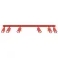 Ceiling lamp RING 6L red thumbnail 1