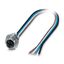 SACC-E-M12FST-4P-M16XL/0,5 - Device connector front mounting thumbnail 1