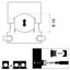 Cable mounting bracket - "UM 16" black thumbnail 2