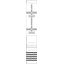 KA487 Meter panel, Field width: 1, Rows: 0, 1350 mm x 250 mm x 160 mm, IP2XC thumbnail 5
