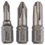 3-piece screwdriver bit set, Extra Hard version (PH) PH1; PH2; PH3; 25 mm thumbnail 1