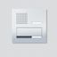 F CL BD2A 01 B-0 Function unit pass-through letterbox audio Siedle Class thumbnail 1