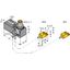 Inductive Sensor Monitoring Kit for Power Clamps   NI2-ISI-0.055-BDS-2AP6X3-H1141/S34 thumbnail 2
