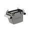 HDC enclosures, Size: 6, Protection degree: IP65, in plugged condition, Coupling housing, Side-locking clamp on lower side, high, Size of cable entries: PG 29 thumbnail 2