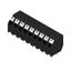 Printed circuit board terminals, 5.00 mm, Number of poles: 9, 135°, Solder pin length (l): 3.5 mm, black, PUSH IN with actuator, Clamping range, max. : 1.5 mm², Tube thumbnail 4