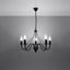 MINERVA CHANDELIER 5 BLACK E14 5X40W IP20 thumbnail 8