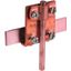 Saddle clamp Cu clamping range 0.7-10mm with cleat for Rd 7-10mm thumbnail 1