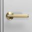 DOOR HANDLE / UNSPRUNG / CROSS / BRASS thumbnail 2