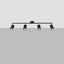 CEILING LAMP LEMMI 4L BLACK GU10 4X10W IP20 thumbnail 3