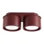 Ceiling lamp MODO 2 burgundy Gx53 thumbnail 1