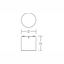 ANDHO midi, 31 W, 3650 lm, 827, anthracite, on/off Surface mounted dow thumbnail 3
