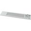 XME0404CV Front cover, +mounting kit, vertical, empty, HxW=100x425mm, grey thumbnail 2