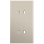 Twofold faceplate, vertical 71 mm centre distance, for 2 Niko Toggle s thumbnail 1