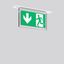 HALYXX, 4,7 W, white, on/off Recessed ceiling luminaires, L 320 B 55 H thumbnail 1