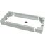 XTAPC-H100W300D800 Plinth for cable connection baseframe, HxW=100x300mm, D=800mm, grey thumbnail 6