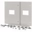 XTMP2N4FC-XMV-H550W800 Front cover for 2x NZM4-XMV, fixed, HxW=550x800mm, grey thumbnail 1