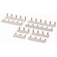 Phase busbar with 3x pins, 1-phase, insulated, straight thumbnail 2