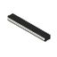 Printed circuit board terminals, 3.81 mm, Number of poles: 22, 90°, Solder pin length (l): 3.5 mm, black, PUSH IN with actuator, Clamping range, max. : 1.5 mm², Tube thumbnail 4
