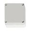 Enclosure ABS, grey cover, 130x130x75 mm, RAL7035 thumbnail 2