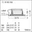 PANOS R R200 3k-940 LDO H AL RET WH - LED ceiling-recessed luminaire thumbnail 3