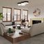HANGING LAMP ARENA 45 BLACK E27 3X60W IP20 thumbnail 8