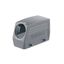 HDC enclosures, Size: 6, Protection degree: IP65, in plugged condition, Cable entry from side, Plug housing, Side-locking clamp on lower side, Standard, Size of cable entries: M 25 thumbnail 1