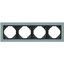 FOUR-GANG FRAME ALUMINIUM/GRAY thumbnail 2