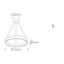 BLACK PENDANT LED 50W WW IP20 230V thumbnail 2