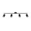 CEILING LAMP LEMMI 4L BLACK GU10 4X10W IP20 thumbnail 5