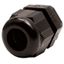 Cable Gland with slats Polyamide 6 M25 Long Black RAL 9005 thumbnail 2