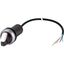 C22-WK3-K20-P62 Changeover switch, With thumb-grip, momentary, 2 N/O, Cable (black) with non-terminated end, 4 pole, 1 m, 3 positions, Bezel: titanium thumbnail 3
