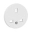 2P+E 13A BS STANDARD SOCKET WHITE thumbnail 3