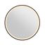 TRUKKO 60 mirror Ø 60 cm, chrome, black edge thumbnail 3