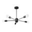 LANGO 5 BLACK CHANDELIER E27 5X60W IP20 thumbnail 1