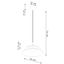 Pendant lamp FRIKA black thumbnail 6