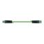 pre-assembled interconnecting cable Eca Socket/plug green thumbnail 1