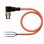 Actuator and Sensor Cable, PUR Connection Cable   WSC4T-5/TXO thumbnail 1