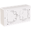 2gang Surface mounted housing high thumbnail 1