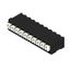 Printed circuit board terminals, 3.81 mm, Number of poles: 10, 90°, Solder pin length (l): 1.5 mm, black, PUSH IN with actuator, Clamping range, max. : 1.5 mm², Tape thumbnail 3