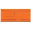 Separator plate 2 mm thick oversized orange thumbnail 3