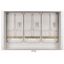 BPZ-MT-800/450-3-A Meter Trough assembled with meter plates HxW=450x800mm thumbnail 1
