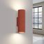 UP-DOWN RED SPOTLIGHT WALL LAMP WITH A CORRUGATED LAMPSHADE FOR INDUSTRIAL ROOMS thumbnail 8