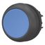 M22S-D-B Pushbutton, RMQ-Titan, Flat, momentary, Blue, Blank, Bezel: black thumbnail 2